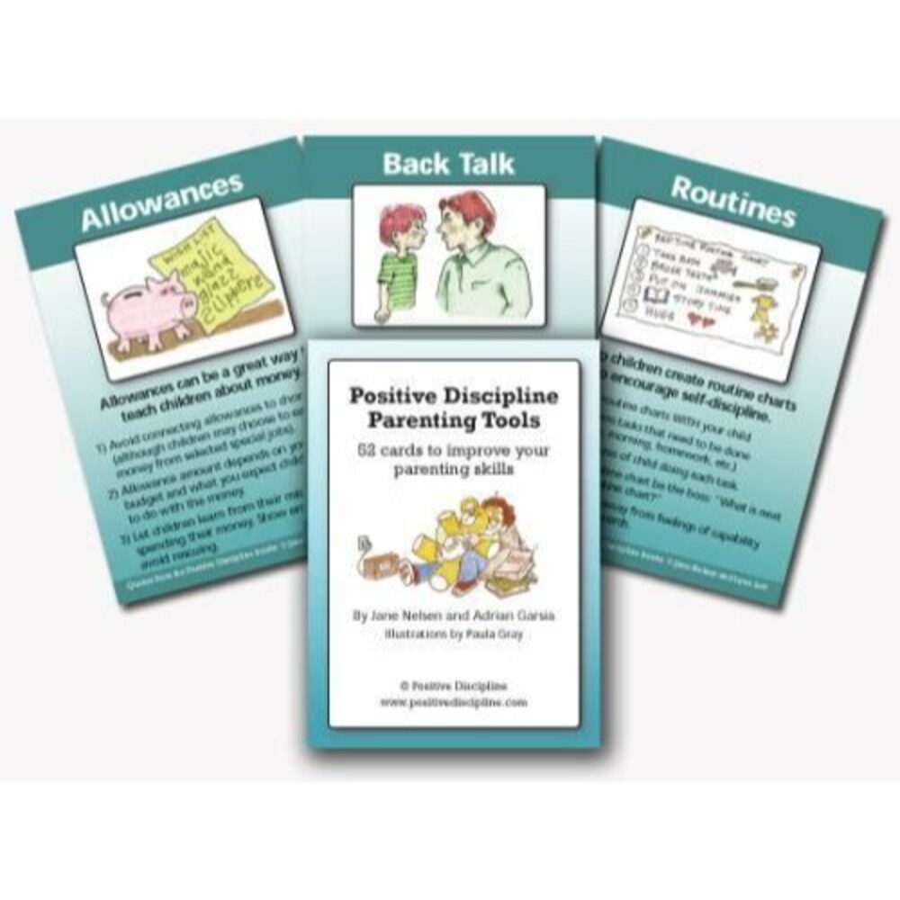 Positive Discipline Parenting Tool Cards - Paperback, by Jane Nelsen and - Good